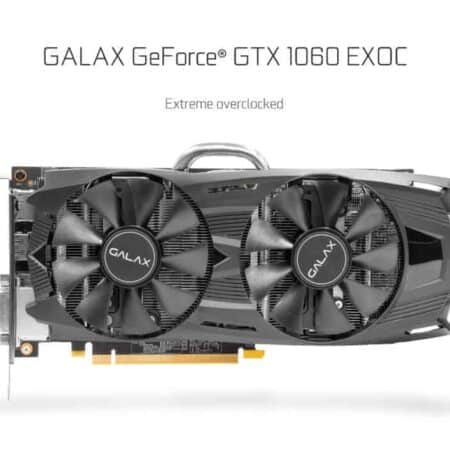 GALAX GTX 1060 6GB EXOC การ์ดจอมือสอง